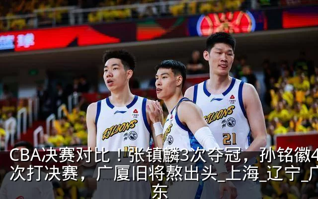 CBA决赛对比！张镇麟3次夺冠，孙铭徽4次打决赛，广厦旧将熬出头_上海_辽宁_广东